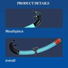 JoyMaySun 全干式呼吸管 硅胶咬嘴 潜水管 自由潜水呼吸管 户外专业潜水装备供应商