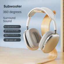New Max P9 Pro Wireless Bluetooth Headphones HiFi Stereo Noise Cancelling Mic Pods Over Ear Sports