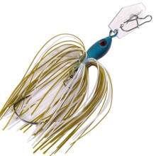 HENGJIA 1个18克旋转亮片路亚，胡子男旋转亮片防挂底旋转亮片饵，带单钩，适用于鲈鱼和鲤鱼 - 彩色 - 查看 4