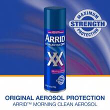 Arrid XX Extra Extra Dry Aerosol Antiperspirant Deodorant,Morning Clean Spray,6 Oz Pack Of 4 - Multicolor - View 3