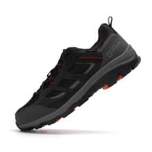 Jack Wolfskin 男士户外徒步鞋舒适透气低帮休闲运动鞋尺码 40-44 - 灰色/橙色 - 查看 2