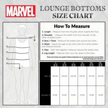 Marvel Avengers Pyjama Bottoms Comfy Nightwear Sleepwear Lounge Pants Gift - Black - View 5