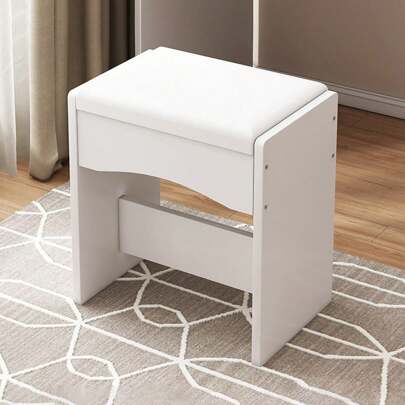 Dressing Table Stool Makeup Bench Chair Soft Padded Cushion Seat Vanity Chair Piano Seat