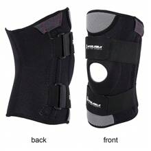 WIN.MAX Einstellbare Basketball Fitness Kniepolster für Erwachsene, geeignet für Damen und Herren - Verstellbare Sport Schutzausrüstung für Laufen, Radfahren und Workout Gym Zubehör Kniestütze Sport Kniepolster Gym Kniepolster