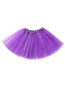 1pc/5pcs 80s Style Women Princess Tutu Skirt, Birthday Party, Holiday Carnival, Prom Dance, Ballet Performance Costume, Celebration Cosplay Costume Dress Halloween