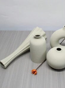 Elegant Vase Set, Up To 25cm Height, Suitable For Living Room, Dining Room Flower/Dry Flower Vase Decor, Office Desk Vase, Foyer Vase Home Decor Room Decor Glass Vase - Multicolor - View 6