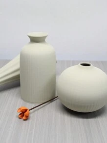 Elegant Vase Set, Up To 25cm Height, Suitable For Living Room, Dining Room Flower/Dry Flower Vase Decor, Office Desk Vase, Foyer Vase Home Decor Room Decor Glass Vase - Multicolor - View 5