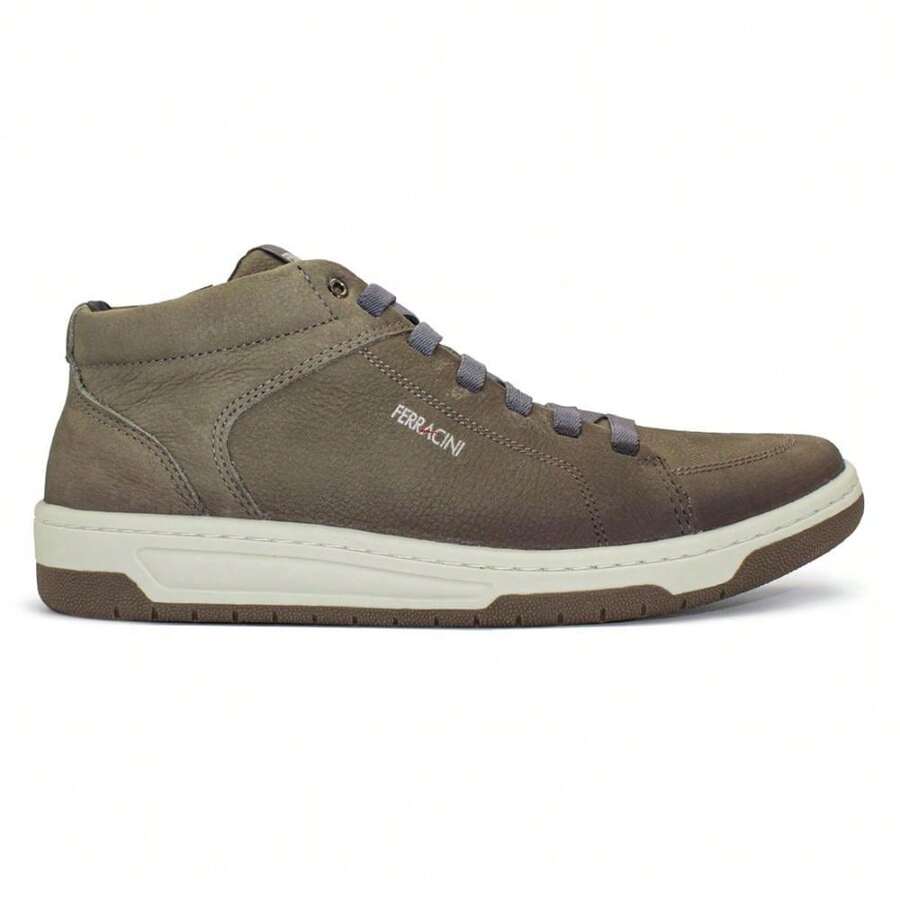 Ferracini Men's Leather Boot Vox 8053-617 - 灰色 - 查看 1