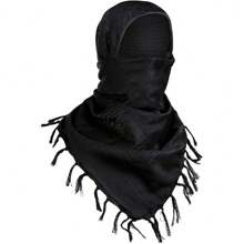 Multifunctional Shema Gh Head Scarf - 100% Cotton Keffiyeh Arab Desert Army Wrap! - Multicolor - View 6