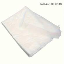 2 pièces Housses de rangement pour canapé en plastique, housse de relax transparente imperméable et anti-poussière, housse de canapé-lit 2 places pour protection des meubles lors du déménagement et du stockage, idéal pour les applications industrielles