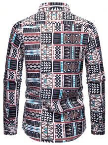 Áo sơ mi nam dài tay in họa tiết thời trang, đa năng và phong cách, Mã số CS78 - Nhiều màu - Xem 2