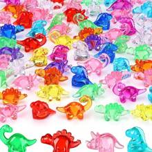 5/10/20/30/50/500PCS Mini Dinosaur Figures, Mini Resin Animals To Hide, Sensory Bin/Treasure Box Toys, Bulk Plastic Dinosaur Party Favors, Birthday Party Favors, Gift Bag Stuffer, Random Styles And Colors,Sensory Bin,Resin Animals,Treasure Box Toys - Multicolor - View 2