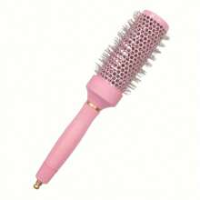 1 件粉色陶瓷卷发刷、美发沙龙造型梳（带导热铝管）、吹风机卷发刷、防静电发刷、适合所有发质、男女通用、发刷、梳子、美发工具、理发沙龙美容旅行必需品的美发产品和配件、返校、旅行度假必需品、女士发饰、刷子、发刷、边缘刷、刷头发、发梳、梳头发、顺发刷、球刷、迷你发刷、发刷套装、木梳、梳子、光滑后刷、发刷、边缘刷、刷头发、发梳、发刷套装、梳头发、迷你发刷、顺发刷、美发产品、美发工具、美发用品、护发、卷发刷、理发师、理发配件、美发设备、旅行必需品、发型、美发 - 粉色 - 查看 6
