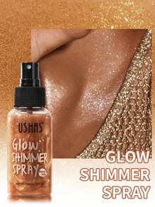 Ushas, Highlighting Facial Features, Body, Cheeks, Collarbones, Brightening Makeup, Shimmering Cosmetics, Long-Lasting Luster, Essential For Holidays And Parties - Nhiều màu - Xem 2