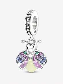 1pc Fashionable & Cute Bee Beaded Decor, Suitable For Women Bracelet, Bangle DIY Jewelry Making And Daily Accessories Decoration - Firefly - View 9
