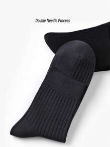 5 Pairs Upgraded Thickened Striped Mid-Calf Socks, Suitable For Warmth, Casual, Home, Outdoor Sports, Continuous Warmth For Men And Women, Soft, Breathable, Odor-Resistant, Anti-Bacterial Mid-Calf Socks For Daily Life