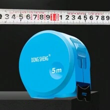 Matte Black And Gold Tape Measure, Highly Durable Mini Retractable Ruler. High Precision 5m Steel Ruler, 3m Box Ruler, 7.5m Ruler. Suitable For Cutting, Office And Various Occasions - Multicolor - View 12