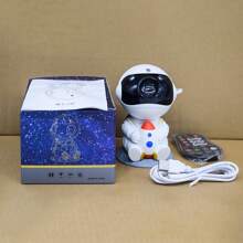 Projekcja światła Star Light Astronaut Light Multi-Color Inteligentny pilot zdalnego sterowania APP Control dla baru KTV Club Party Karnawał Boże Narodzenie Halloween Nowy Rok Walentynki Sypialnia Ubieranie Prezentów Urodzinowych Śpiewanie I Taniec