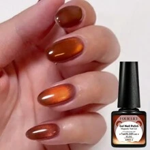 FOUR LILY 7ml 果冻月光磁性凝胶指甲油，闪亮玻璃珠效果，猫眼美甲凝胶，可卸除UV凝胶，适合美甲艺术 - 彩色 - 查看 10