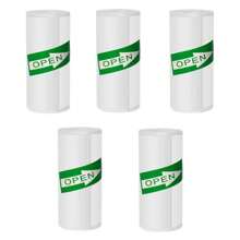 Papel Adesivo para Mini Impressora, Rolos de Papel Térmico para T02/M02 e Mini Impressora, Papel Autoadesivo de Cor Suave 25X57mm Paperang P1 P6 A6 A8 57mm Largura Impressora de Fotos para Notas, Fotos, Adesivos, Álbum de Recortes, Natal