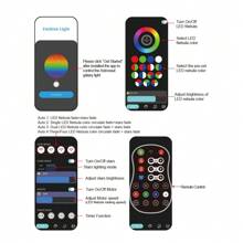 Projekcja światła Star Light Astronaut Light Multi-Color Inteligentny pilot zdalnego sterowania APP Control dla baru KTV Club Party Karnawał Boże Narodzenie Halloween Nowy Rok Walentynki Sypialnia Ubieranie Prezentów Urodzinowych Śpiewanie I Taniec