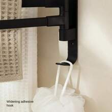 Rotating Towel Rack, Wall-Mounted Bathroom Multi-Pole Towel Bar Holder, Storage Shelf