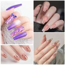 Biutee Nail Stamping Plates With 8 Colors Nail Stamping Polish Gel 10PCS Nail Stamp Plates Nail Stamper Christmas Starry Sky Lace Flower Leaves Animal Nail Stamping Kit Christmas Snowflake Nail Design - 21PCS Plates - View 9