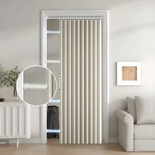 1pc, Magnetic Insulation Foldable Curtain, Shading Heat Insulation, Private Room Partition, Suitable For Cabinets And Space Partition, Easy Installation, Wind Proof, Home Decoration, Room Decoration