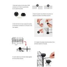 Dog Fence Style Indoor Home Pet Gate, For Teddy, Corgi, Chihuahua, Small Dogs & Puppies, Iron Fence Barrier Dog Cage - Multicolor - View 8