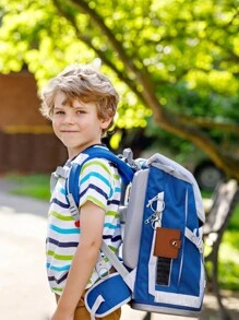 Mini Photo Album With Keychain, 2 Inch Leather Photo Memory Keychain, Photo Album, Scrapbook With 20 Pockets Keychain, Album, Card Slot - Coffee Brown - View 5
