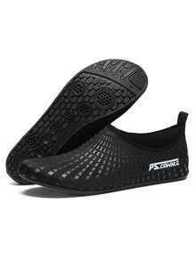 Men's Water Shoes For Barefoot Swimming, Diving, Surfing, Water Sports, Pool, Beach, Yoga - Black - View 2