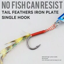 Metal Spoon Fishing Lure For Distant Long-Range Casting & Hooking Largemouth Bass, Suitable For Freshwater Vibration Bait - Multicolor - View 6