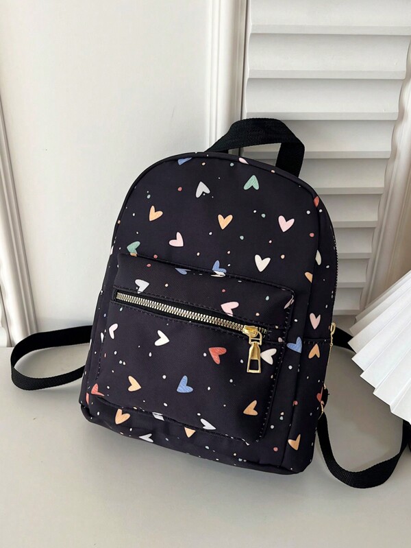 Fashionable Minimalist Niche Design Versatile Mini Backpack, Back To School Essentials, Bag For School College, Preppy Backpack For School