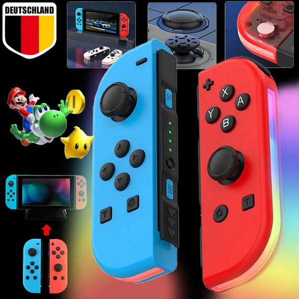 Für Switch Joy Con Controller Konsole Joycon 1 Paar Wireless Gamepad