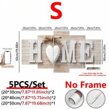 5 件/套海报装饰墙艺术海报，复古家居墙壁装饰，家居艺术，卧室、客厅、走廊、冬季装饰、墙壁艺术、海报、墙壁艺术、房间装饰用品的理想礼物 - 彩色 - 查看 14