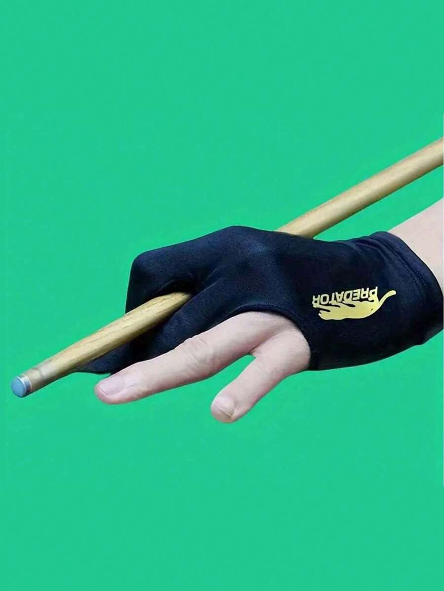 2 st/3 st snooker-/biljardköhandskar, trefingersdesign, lämpliga för vänster eller höger hand
