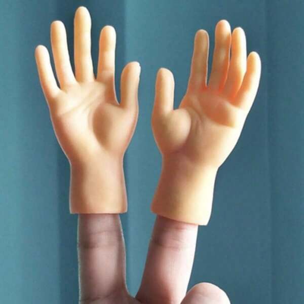 1pc Silicone Gato Pata Dedo Manga Prank Prop, Criativo Engraçado Brinquedo de Alívio do Estresse