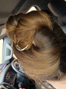 Horquillas francesas de metal para mujeres, Horquillas francesas doradas para cabello grueso, Horquillas en forma de U, Horquillas de metal para todo tipo de cabello, Palillos para recogidos, Horquilla para moño francés, Tenedor para el cabello