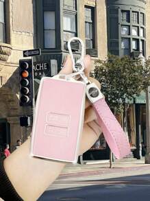 Funda para llavero con colgante con el logo del coche, estuche protector de lujo para llave de coche para Renault Koleos Kadjar, accesorios para coches Renault - Unitalla - Ver 12