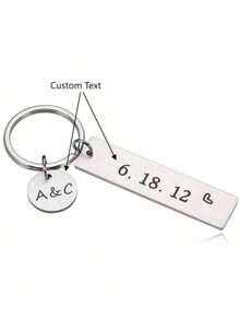 Gepersonaliseerde sleutelhanger, speciaal ontworpen voor vriendjes en vriendinnetjes, cadeaus voor echtgenoten en echtgenotes, gepaarde stellen, vriendjes en koppels cadeaus, modieus, retro, contract, kawaii, modieus, herfstmode, homo, oud geld, punk maatwerk, gepersonaliseerd