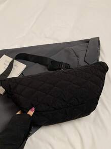 Fashionable Versatile Large Capacity Lightweight Embroidered Chest Bag/Waist Bag/Crossbody Bag