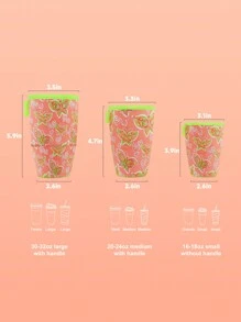 Meoky 3 Pack Reusable Sleeves untuk Es Kopi & Gelas Soda, Insulated Neoprene Sleeves untuk Minuman Dingin & Panas - Jeruk - View 6