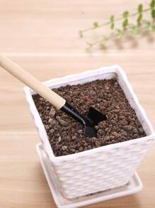 3pcs Mini Gardening Tool Set - Rake, Trowel, Shovel, For Growing Flowers, Vegetables, Succulents