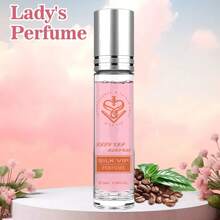 New Rose Pheromone Perfume Set 6 PCS Women's Roller Perfume Metallic Roller Perfume,Women's Cologne Long-Lasting Perfume Showcasing Elegance And Allure 10ml/0.34FL - Pink - View 3