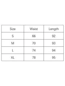 Women's Summer Skirt Boho Elastic Waist Pleated A-Line Flowy Layered Long Beach Skirt With Pockets - Light Blue - View 4