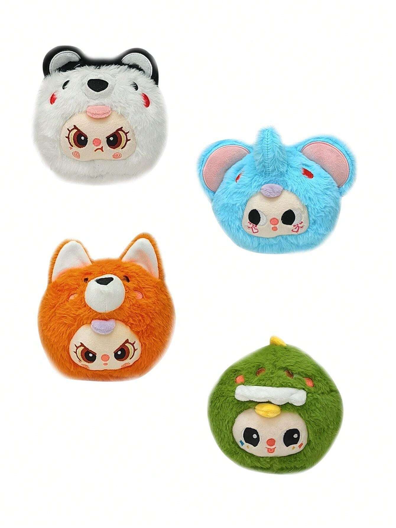 Tubo Portaoggetti Per Peluche Trasparente - Organizzatore Verticale Giocattoli, PET/PP, Base Stabile - Foto 8