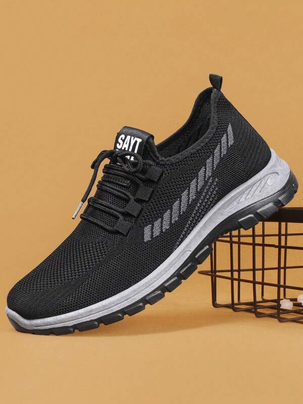 Scarpe da uomo con suola spessa, morbide e confortevoli per corsa, trekking, sport, casual traspiranti adatte per tutte le stagioni, scarpe da lavoro tipo mocassino
