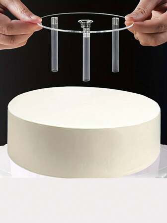 1 Set Multi-Tier Cake Stand, Practical Cake Display Rack, Round Dessert Holder Suitable For Wedding & Birthday