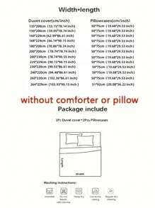 3pcs Polyester Washable Dimple Black Duvet Cover Set, 1 Duvet Cover & 2 Pillow Shams