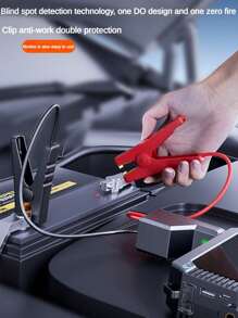 1 件 150PSI 5000A 启动器带空气压缩机，5 合 1 功能数字汽车轮胎充气机跳线盒电池组，适用于 10L 汽油或 8.0L 汽油的便携式汽车电池充电器